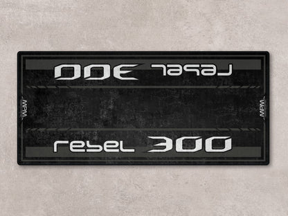 Designed Pit Mat for Honda Rebel 300 Motorcycle - MM7440