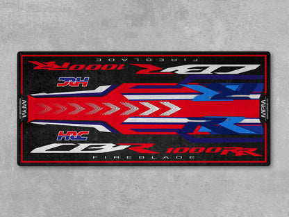 Designed Pit Mat for Honda CBR1000RR-R Fireblade SP Motorcycle - MM7441