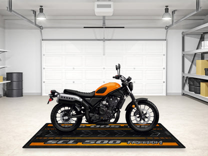 Designed Pit Mat for Honda SCL500 Motorcycle - MM7448