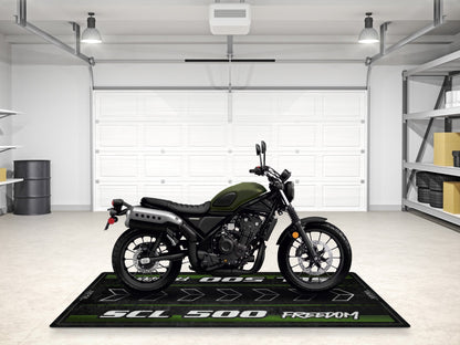 Designed Pit Mat for Honda SCL500 Motorcycle - MM7448