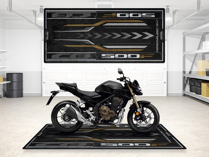 Designed Pit Mat for Honda CB500F Motorcycle - MM7450