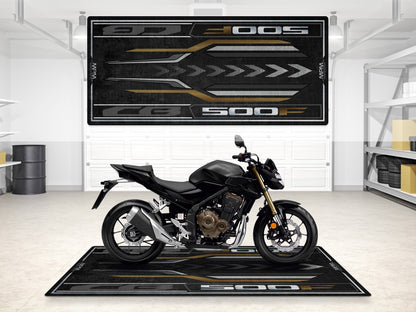 Designed Pit Mat for Honda CB500F Motorcycle - MM7450
