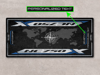 Designed Pit Mat for Honda NC750X Motorcycle - MM7454