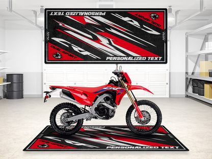 Designed Pit Mat for Honda CRF Motorcycle - MM7457
