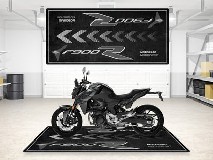 Designed Pit Mat for BMW F900 R Motorcycle - MM7286