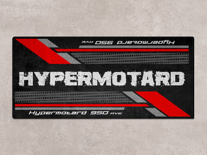 Designed Pit Mat for Ducati Hypermotard 950 RVE Motorcycle - MM7179