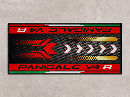 Designed Pit Mat for Ducati Panigale V4 R Motorcycle - MM7189