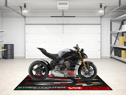 Designed Pit Mat for Ducati Streetfighter V4 SP2 Motorcycle - MM7261