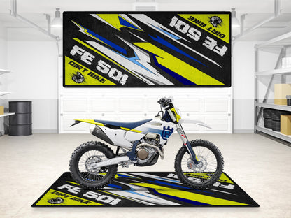Designed Pit Mat for Husqvarna FE 501 Motorcycle - MM7291