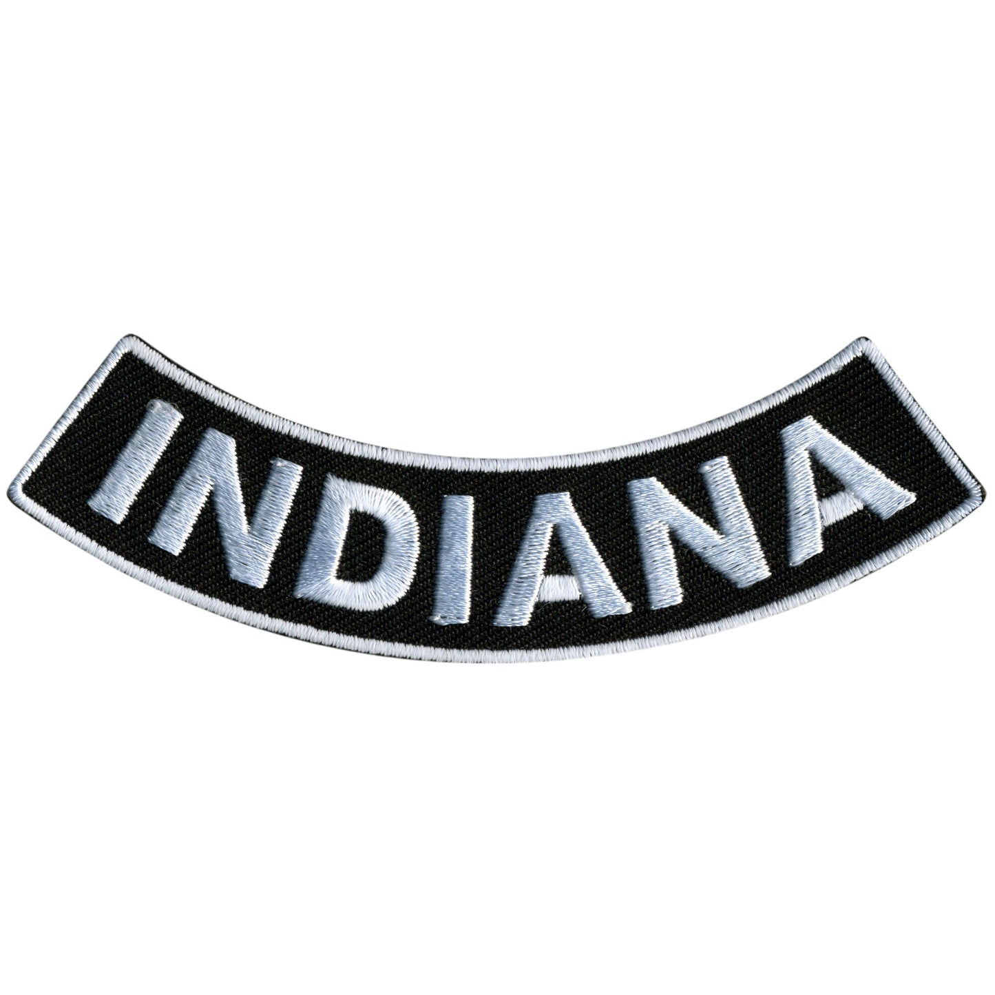 Hot Leathers Indiana 4” X 1” Bottom Rocker Patch