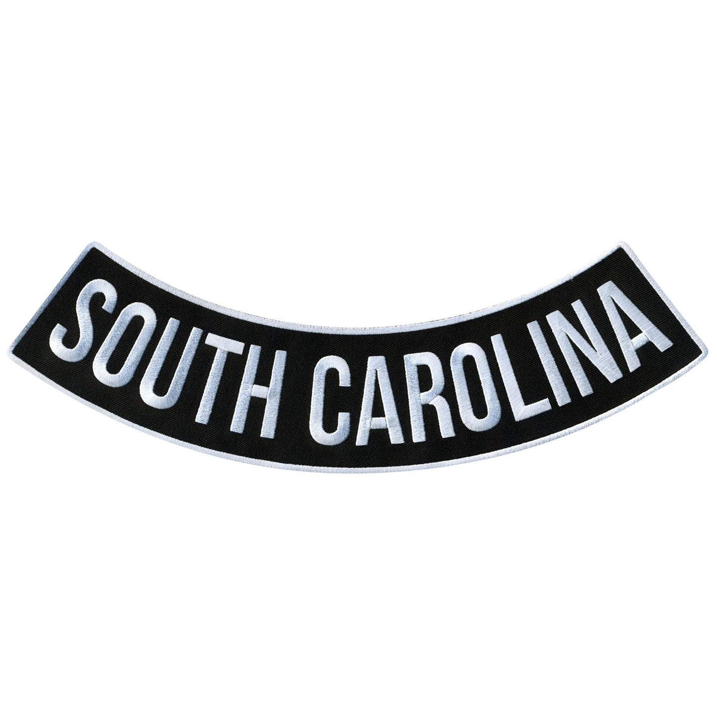 Hot Leathers South Carolina 12” X 3” Bottom Rocker Patch