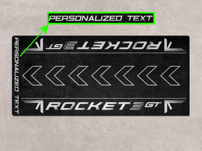 Designed Pit Mat for Rocket 3 GT Models Motorcycle - MM7200
