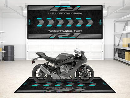 Designed Pit Mat for Yamaha R1 Motorcycle - MM7111