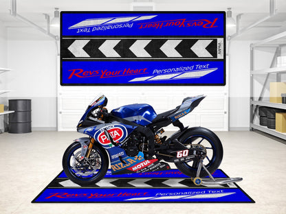 Designed Pit Mat for Yamaha Motorcycle - MM7109
