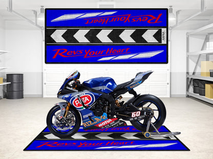 Designed Pit Mat for Yamaha Motorcycle - MM7109