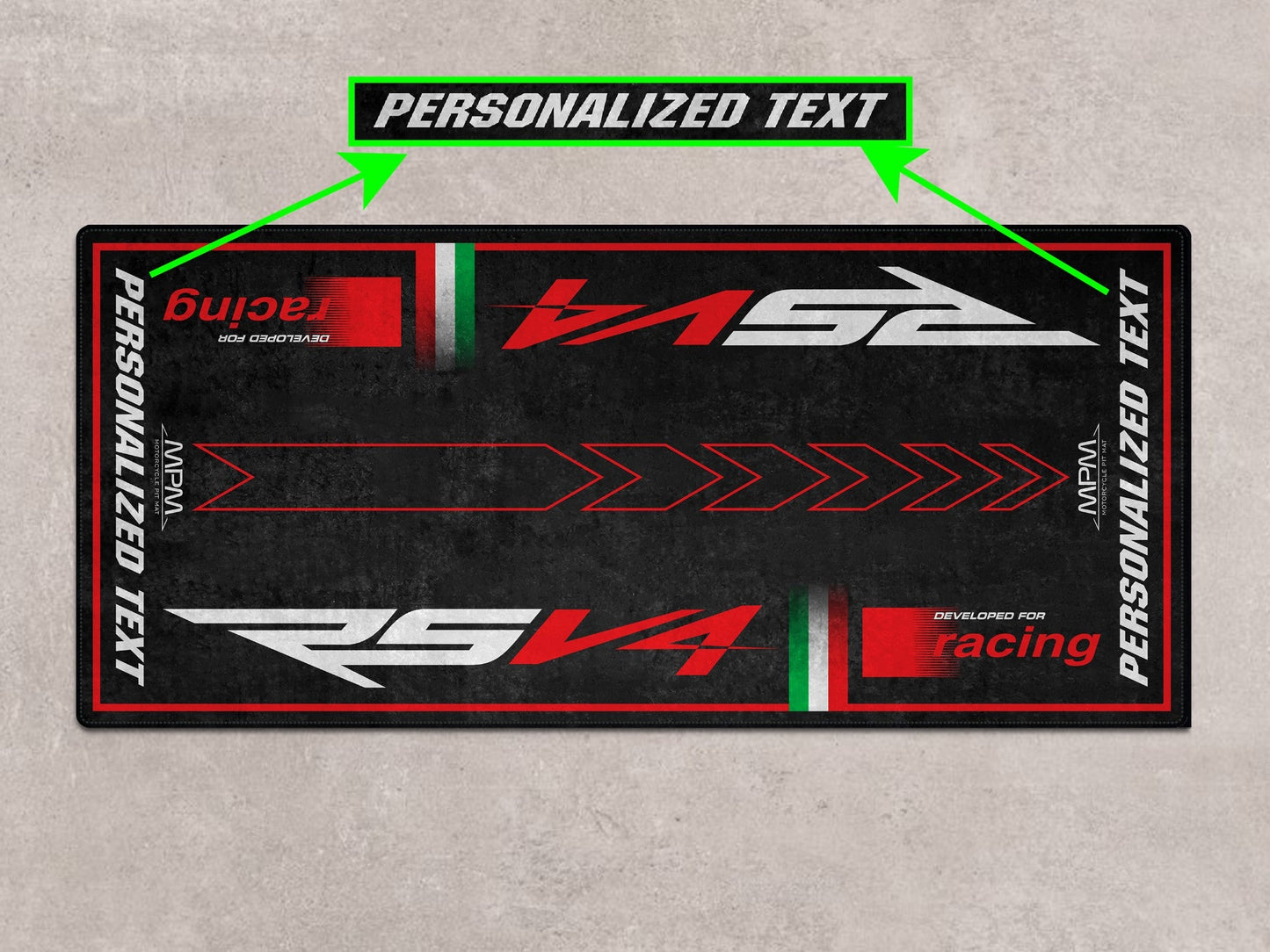 Motorcycle Mat for RSV4 Sportbike Motorcycle - MM7220