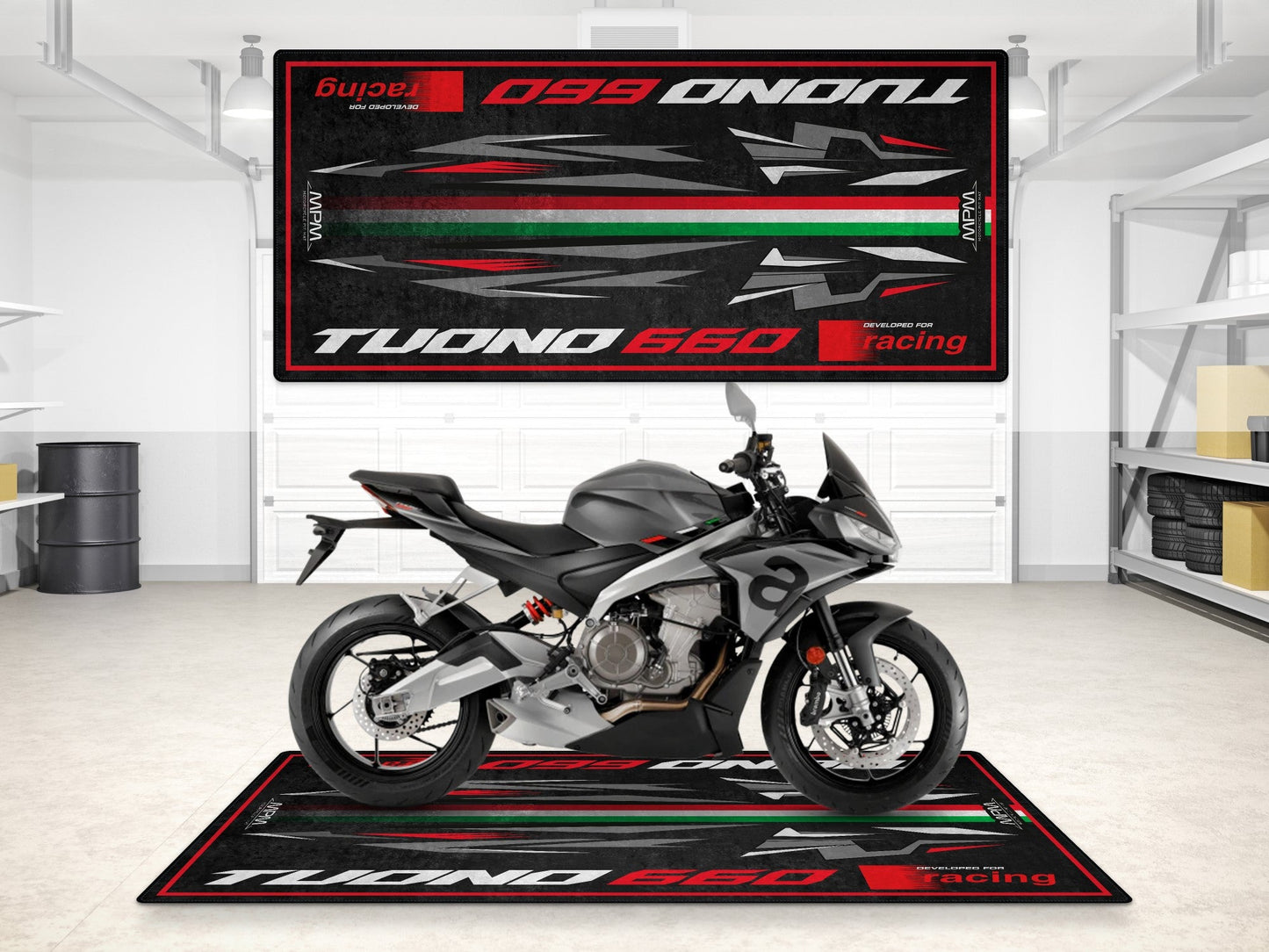 Motorcycle Mat for Tuono 660 Naked Bike Motorcycle - MM7277