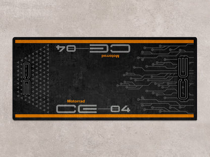 Designed Pit Mat for BMW CE04 Motorcycle - MM7298
