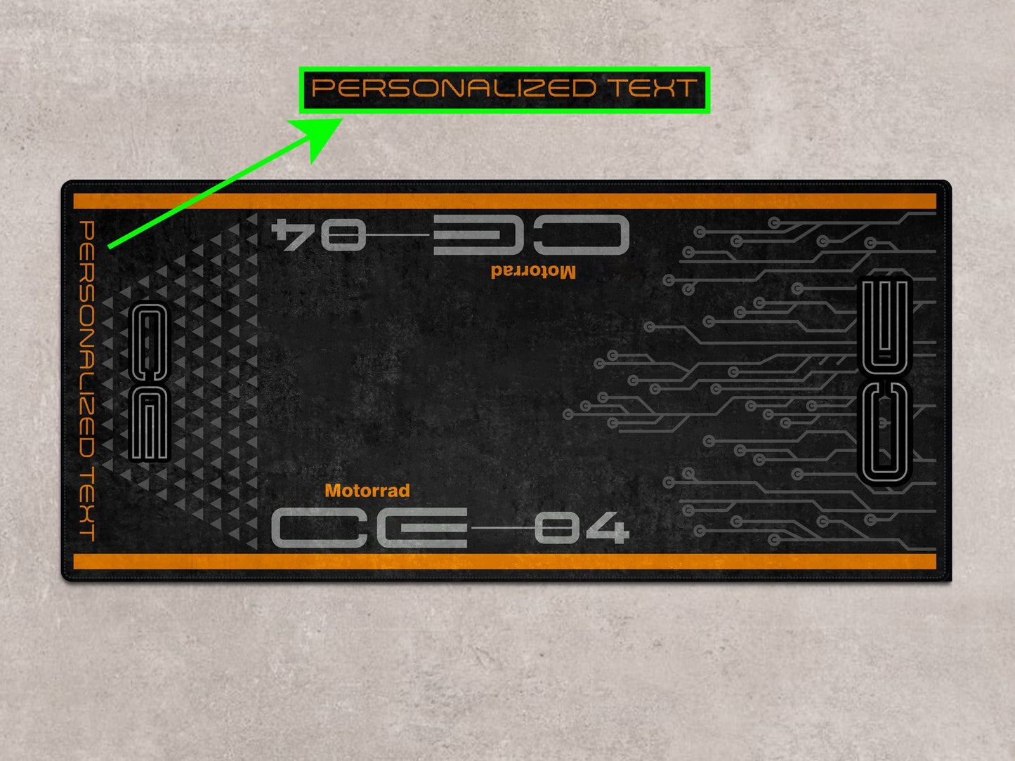 Designed Pit Mat for BMW CE04 Motorcycle - MM7298