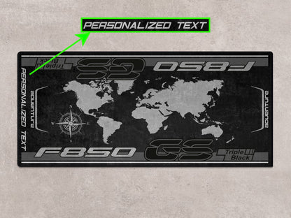 Designed Pit Mat for BMW F850 GS Adventure Motorcycle - MM7290