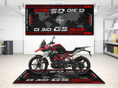Designed Pit Mat for BMW G 310 GS Motorcycle - MM7297