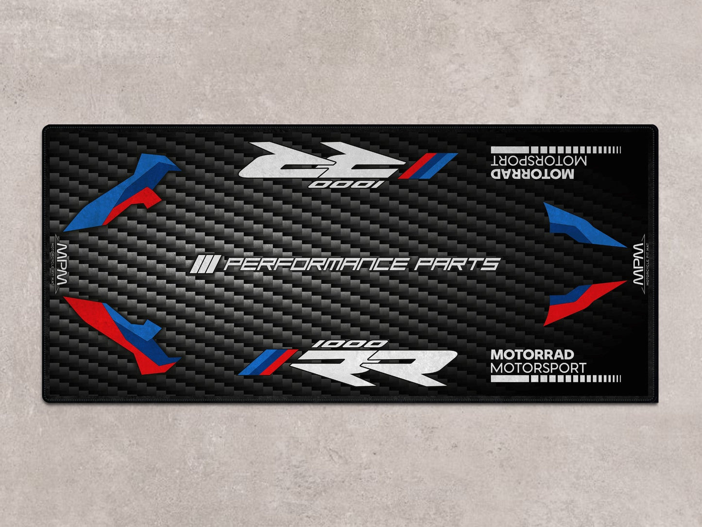 Motorcycle Mat for M1000RR Carbon Sportbike Motorcycle - MM7161