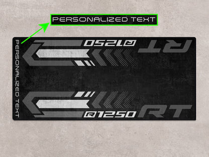 Designed Pit Mat for BMW R1250 RT Motorcycle - MM7283