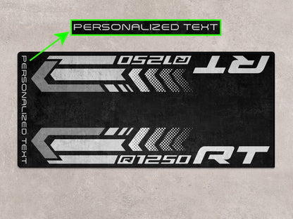 Designed Pit Mat for BMW R1250 RT Motorcycle - MM7283