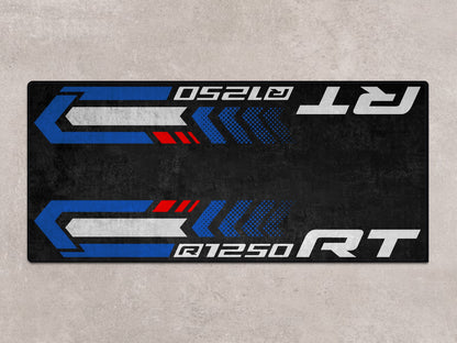Designed Pit Mat for BMW R1250 RT Motorcycle - MM7283