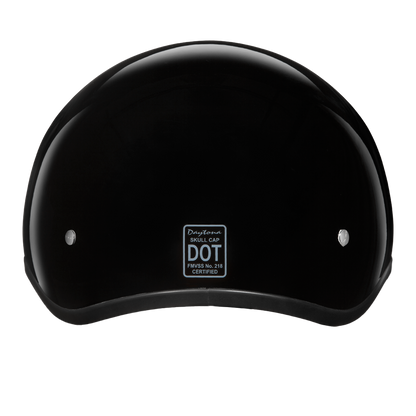 DOT Approved Daytona Motorcycle Half Face Helmet - Skull Cap Graphics for Men & Women, Scooters, ATVs, UTVs & Choppers - W/ Barbed Wire Heart