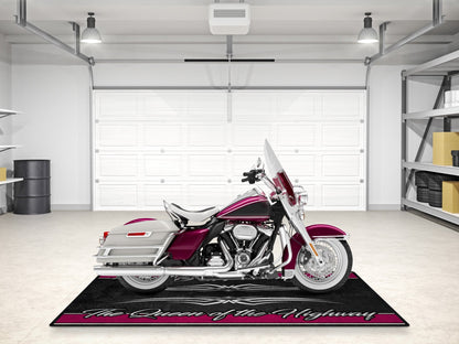 Motorcycle Mat for Touring Motorcycle "The Queen of the Highway" - MM7299