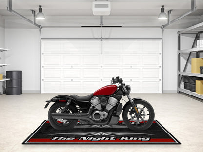 Motorcycle Mat for Cruiser Motorcycle "The Night King" - MM7300