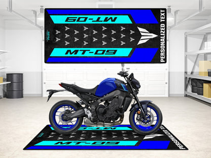 Designed Pit Mat for Yamaha MT-09 Motorcycle - MM7117