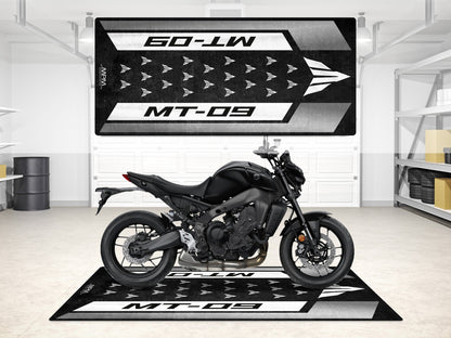 Designed Pit Mat for Yamaha MT-09 Motorcycle - MM7117