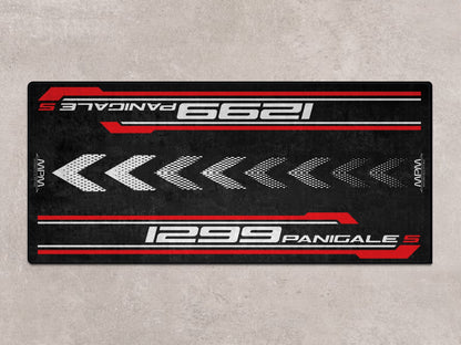 Designed Pit Mat for Ducati 1299 Panigale S Motorcycle - MM7185