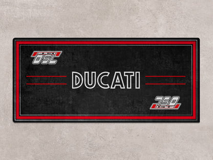 Designed Pit Mat for Ducati 750 GT 1973 Motorcycle - MM7203