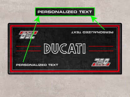 Designed Pit Mat for Ducati 750 GT 1973 Motorcycle - MM7203