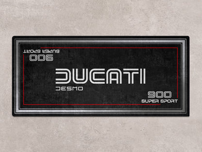 Designed Pit Mat for Ducati 900 SS Super Sport Motorcycle - MM7202