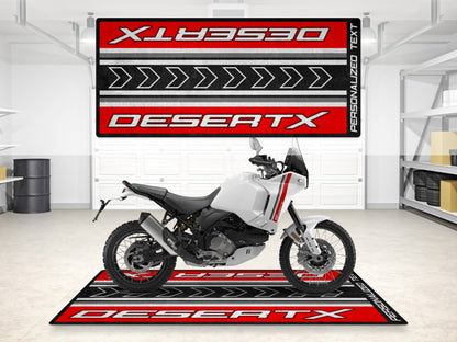 Designed Pit Mat for Ducati DesertX Motorcycle - MM7168