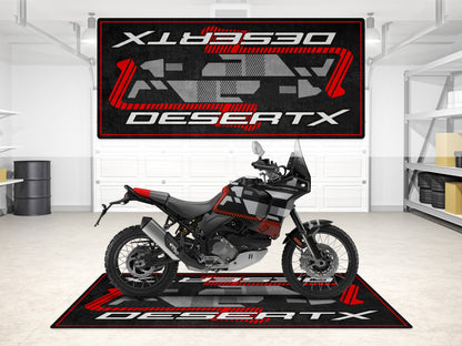 Designed Pit Mat for Ducati DesertX Motorcycle - MM7168