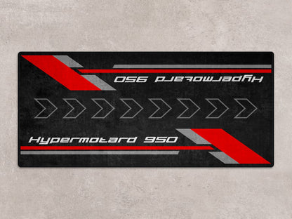 Designed Pit Mat for Ducati Hypermotard 950 Motorcycle - MM7178