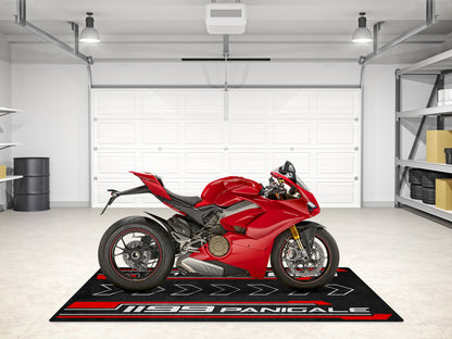 Designed Pit Mat for Ducati 1199 Panigale Motorcycle - MM7182