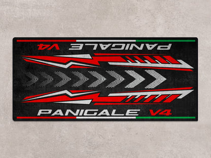 Designed Pit Mat for Ducati Panigale V4 Motorcycle - MM7187