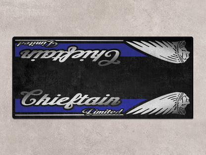 Designed Pit Mat for Indian Chieftain Limited Motorcycle - MM7329