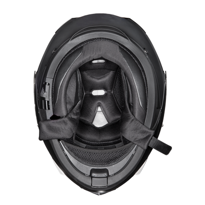 Daytona Glide Modular Motorcycle Helmet - DOT Approved, Bluetooth Ready, Dual Visor, Men/Women/Youth- Shark Blu