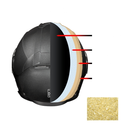 Daytona Glide Modular Motorcycle Helmet - DOT Approved, Bluetooth Ready, Dual Visor, Men/Women/Youth - Gun Metal Grey Metallic