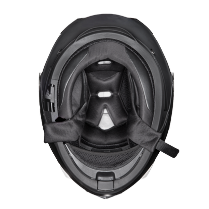 Daytona Glide Modular Motorcycle Helmet - DOT Approved, Bluetooth Ready, Dual Visor, Men/Women/Youth - Gun Metal Grey Metallic