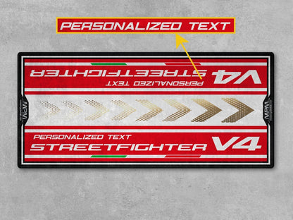 Motorcycle Mat for Ducati Streetfighter V4 Supreme Motorcycle - MM4116