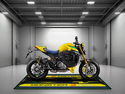 Motorcycle Mat for Ducati Monster Senna Motorcycle - MM4107
