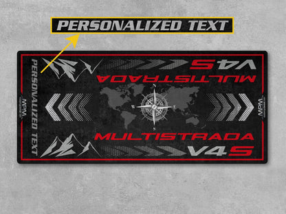 Motorcycle Mat for Ducati Multistrada V4 S Motorcycle - MM4110